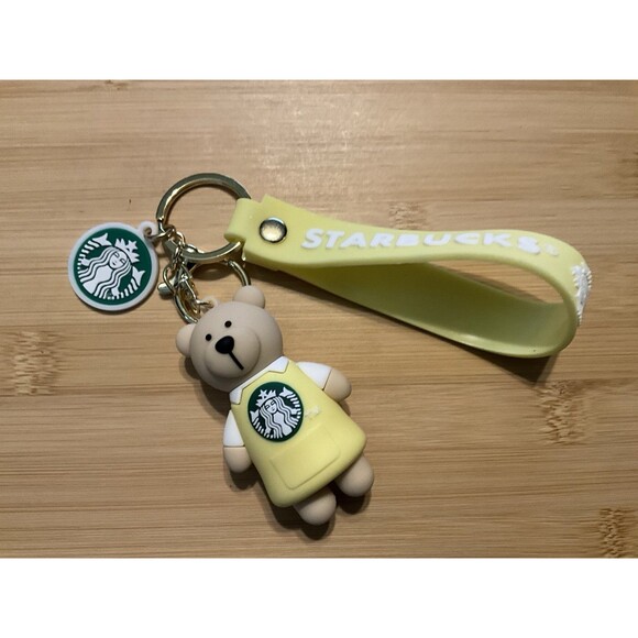Starbucks Bear Keychain - Picture 2 of 5
